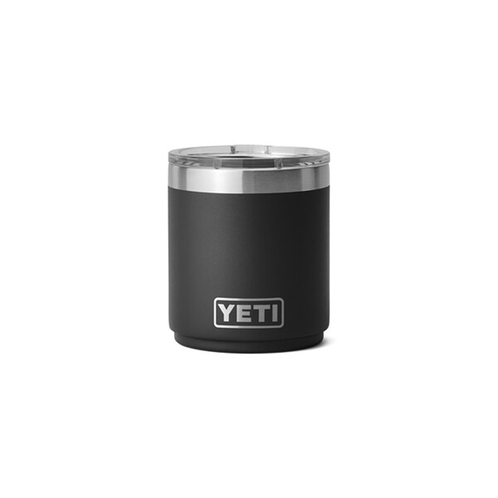 YETI Rambler 10 oz Lowball w/Magslider Lid - Black