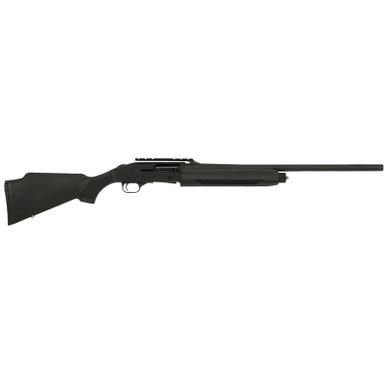 Mossberg 12 Ga/24" Fully Rifled Barrel/Integral Scope Base/Synthetic Stock