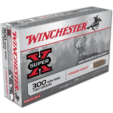 Winchester X30WM1 SuperX 300WM 150 GR Power Point 20 Rounds