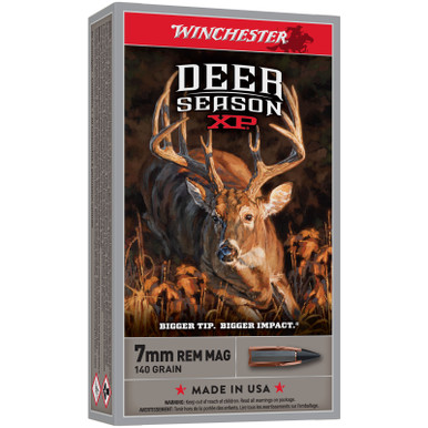 Winchester X7DS Deer Season XP 7mm Rem Mag 140 GR Extreme Point 20 Rounds