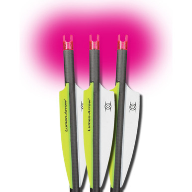 Lumenok Crossbow Bolt Pink Capture 20" 3 pk.