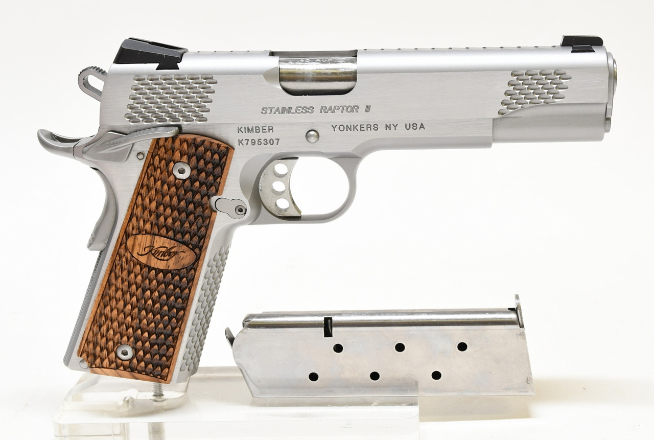 KIMBER STAINLESS RAPTOR II PRE OWNED (1131978)