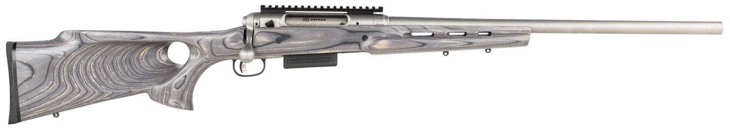 Savage 220 Thumbhole Shotgun 20 GA Stainless Steel 22"