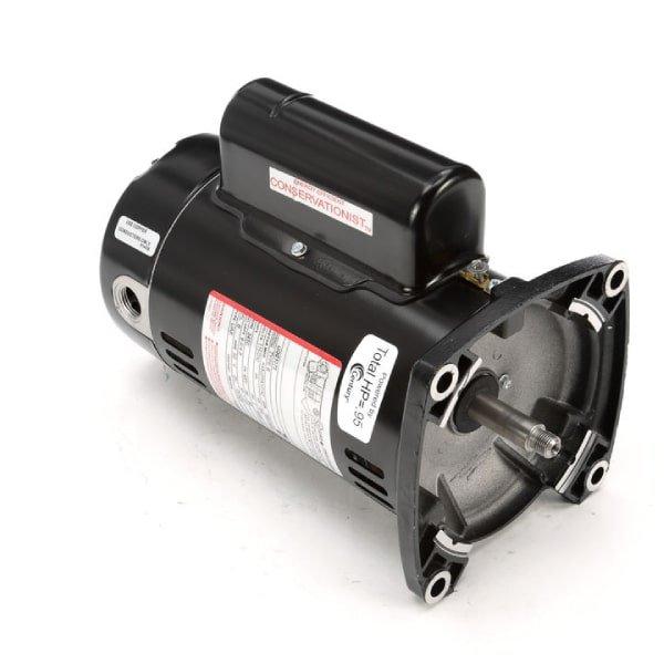 Century A.O. Smith - 48Y Square Flange 3/4 HP Up-Rated Pool Filter Motor, 9.6/4.8A 115/230V