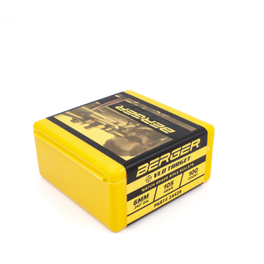 Berger Bullets VLD Target 24429 .243 Cal 105 gr Bullets-100cnt