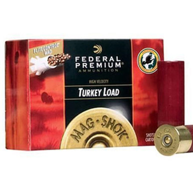 Federal Premium Mag-Shok Turkey 12 Gauge 3" 1-3/4 oz 4 Shot 10 Rounds - FACTORY SECONDS