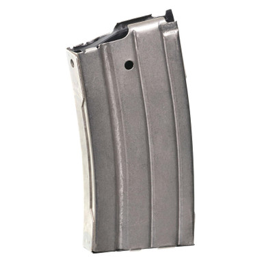 ProMag RUGA1N Ruger 223 Rem,5.56 NATO Mini-14 20rd Nickel-Plated Steel Detachable Magazine