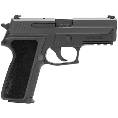 Sig P229 9MM 3.9In Nitron Black Da/Sa Siglite E2 Grip (2) 15Rd Steel MAG, E29R9BSS