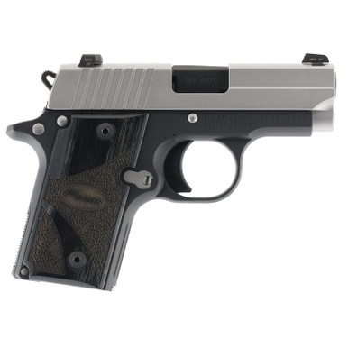 Sig P238 380 ACP 2.7In Blackwood 2-Tone SAO Blackwood Grip (1) 6RD Steel MAG, 238380BG