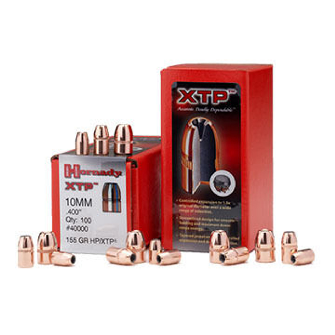 Hornady XTP 44 Cal. 240 Grain .430" HP Handgun Bullet (100)