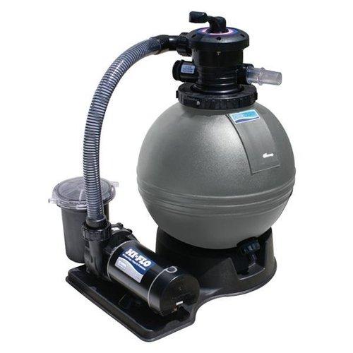Waterway - ClearWater 16in. Sand Filter Above Ground Pool System with Hi-Flo Single Speed Pump