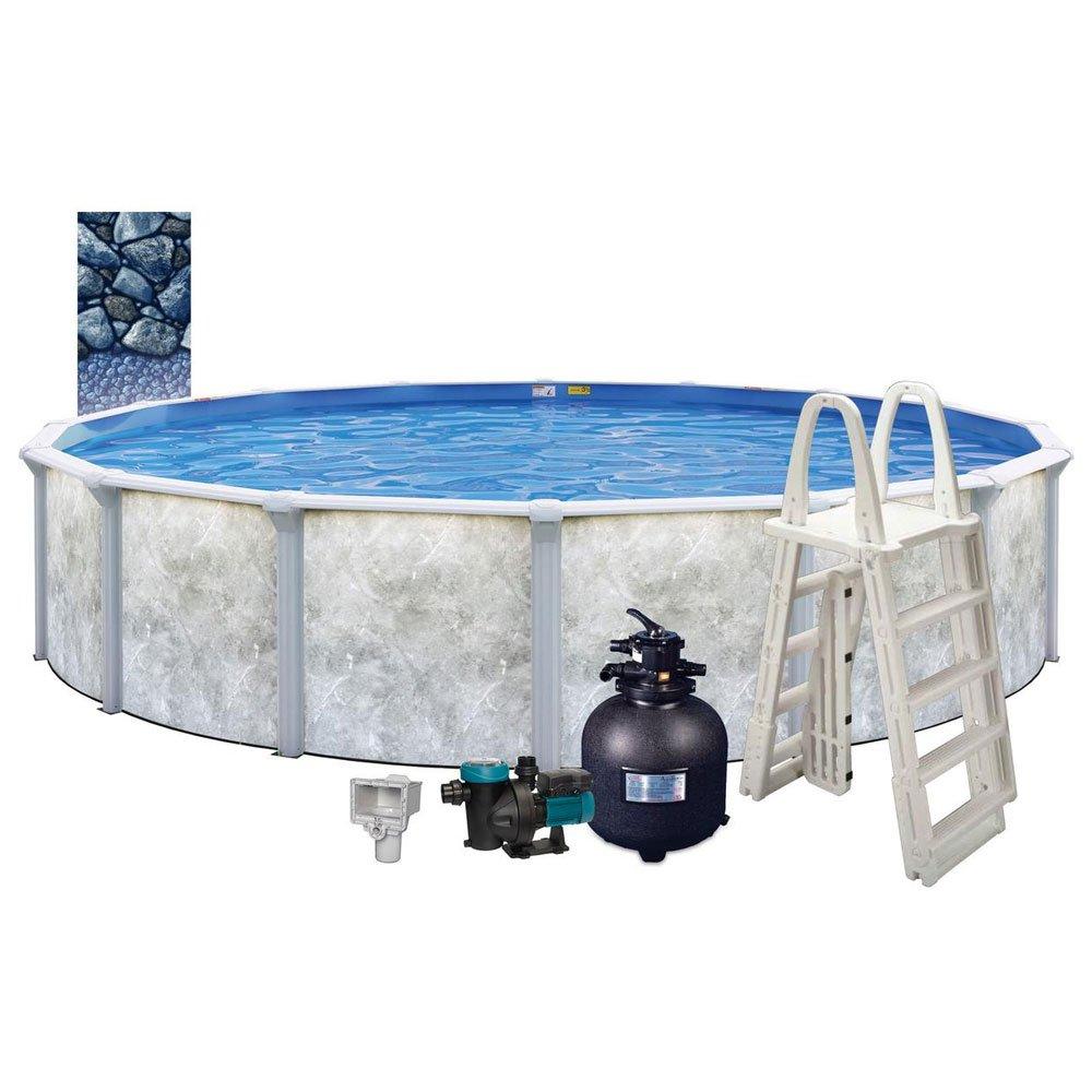 Eden 27' x 52" Round Above Ground Pool Package