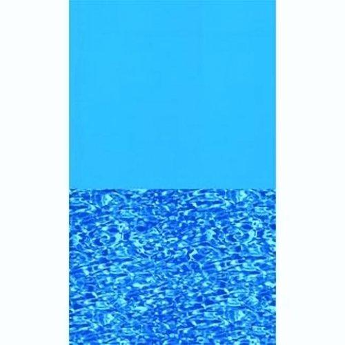 Swimline - Overlap 16' x 32' Oval Swirl Bottom 72 in. Expandable Depth Above Ground Pool Liner, Depth, 20 Mil