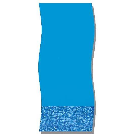 Swimline - Overlap 27' Round Swirl Bottom 72 in. Expandable Depth Above Ground Pool Liner, 20 Mil