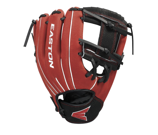Easton Professional Youth 10" I-Web RHT Glove Black/Red