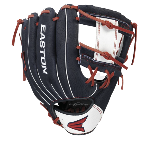 Easton Professional Youth 10" I-Web RHT Glove Navy/White/Red