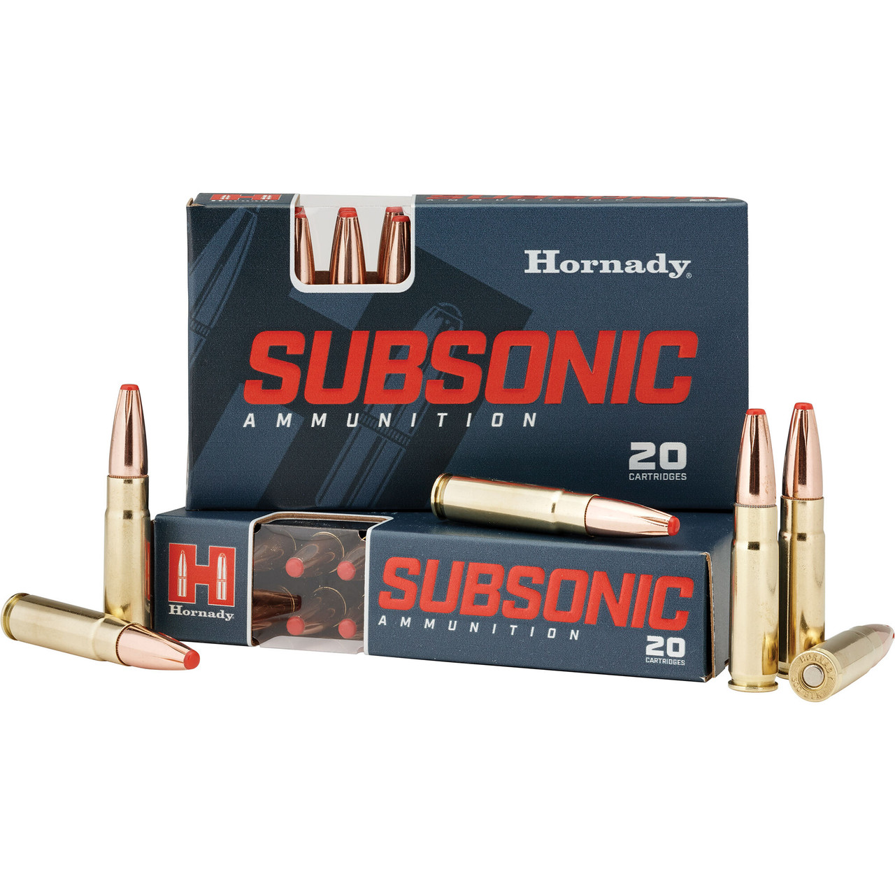 Hornady Subsonic 300 Blackout 190 Grain Sub-X Rifle Ammo (20)