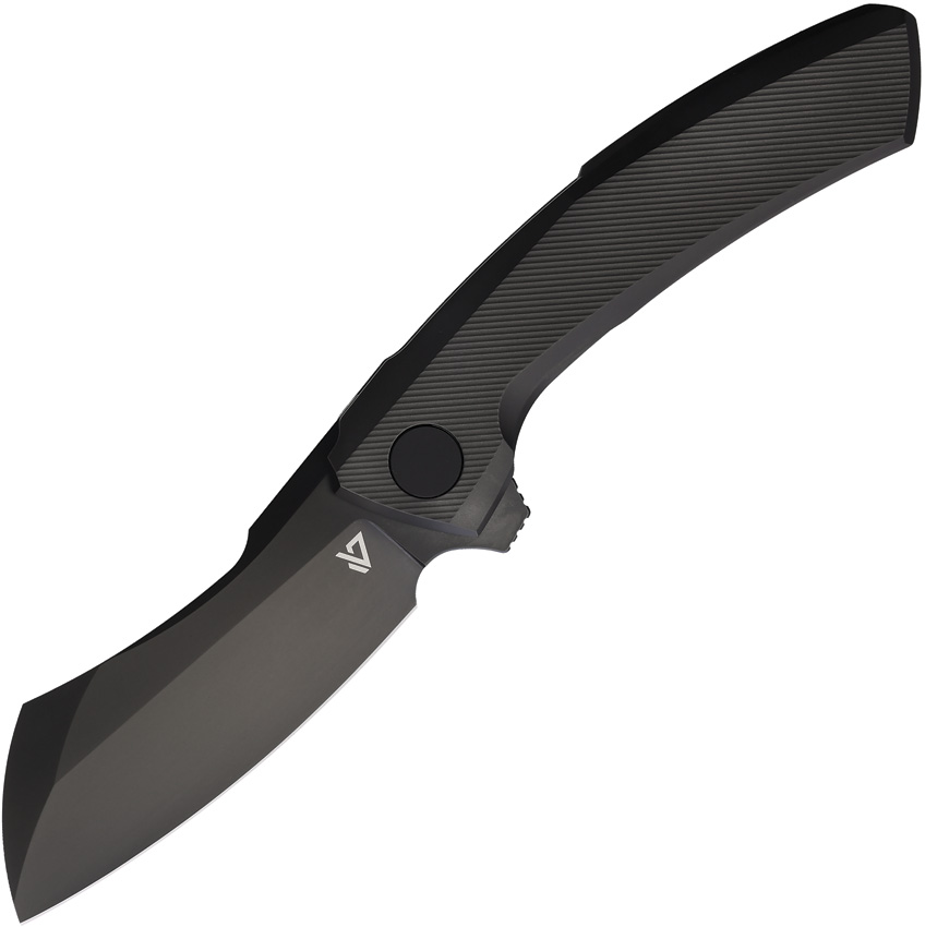 Vanguard Mini Cleaver Framelock Pocket Knife Black - VANG014