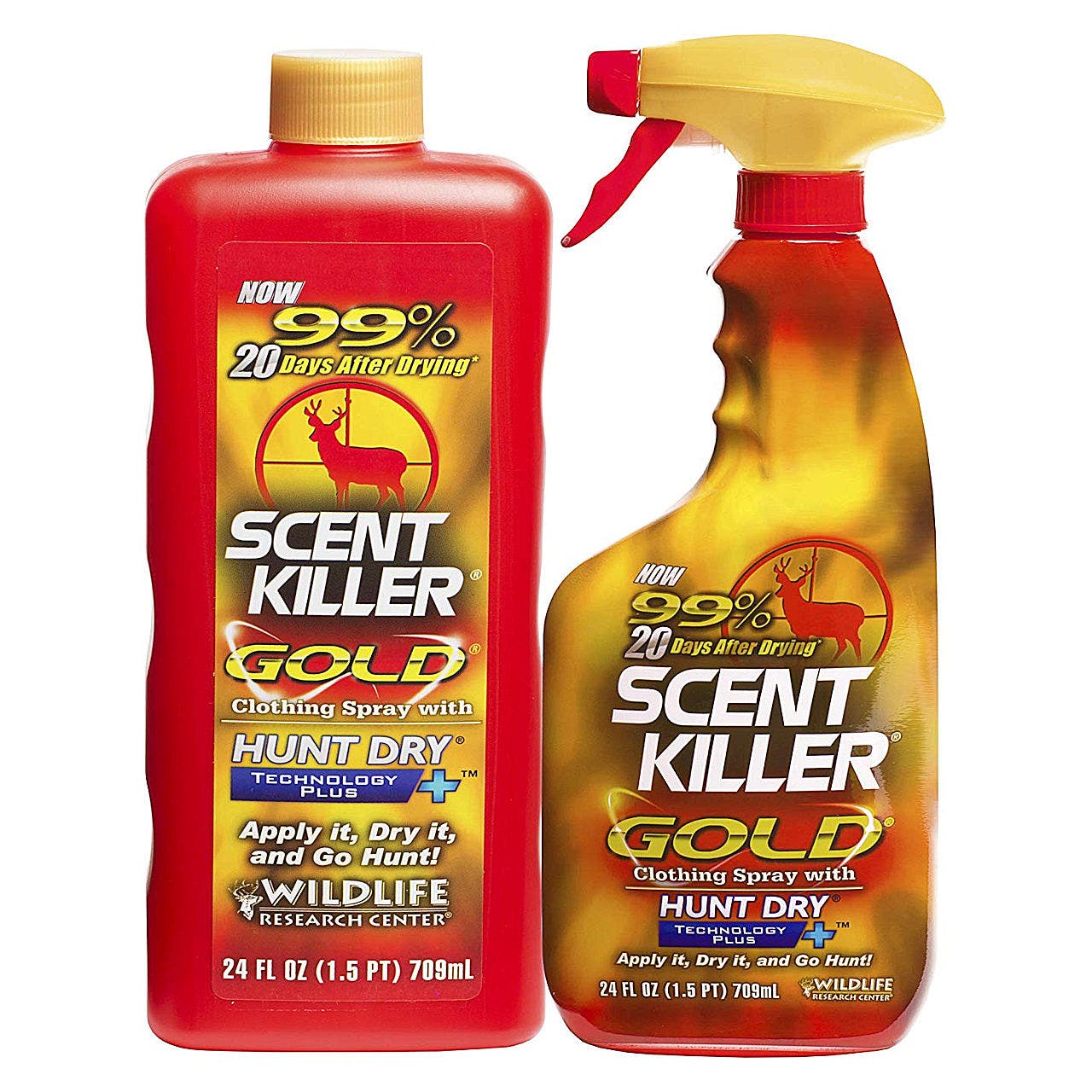 Wildlife Research Center Scent Killer Gold 24/24 Combo