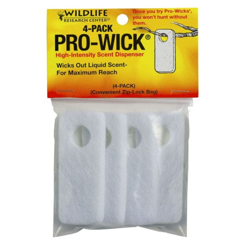 Wildlife Research Center Pro-Wick Scent Dispenser 4-Pack