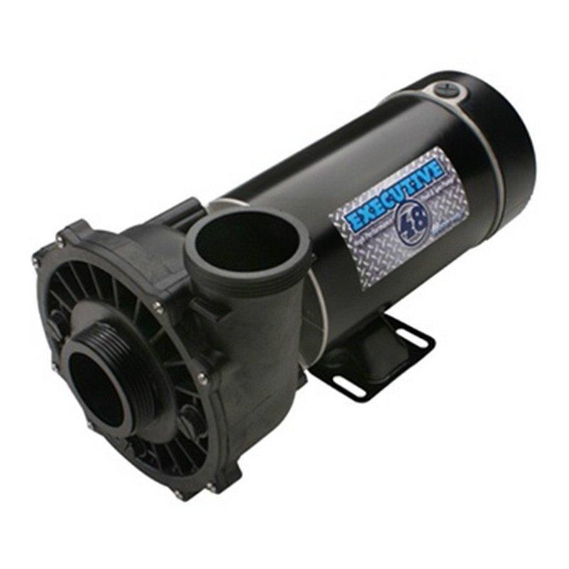 Waterway - Waterway Executive 48-Frame 1HP Dual-Speed Spa Pump, 2in. Intake, 2in. Discharge, 115V