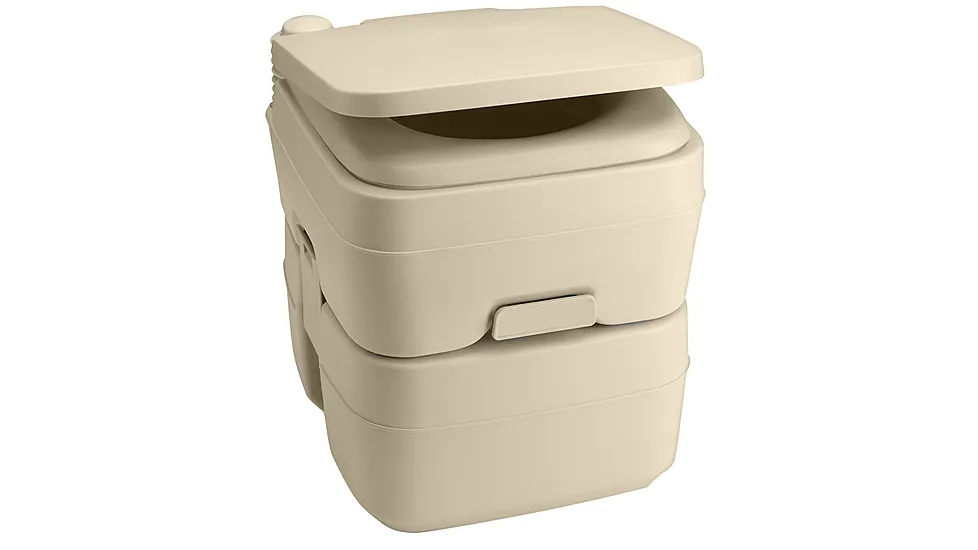 DOMETIC 965 MSD Portable Toilet 5.0 Gallon Parchment