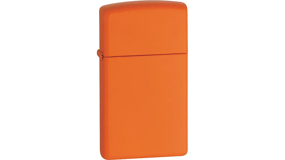 Zippo Slim Lighter Orange