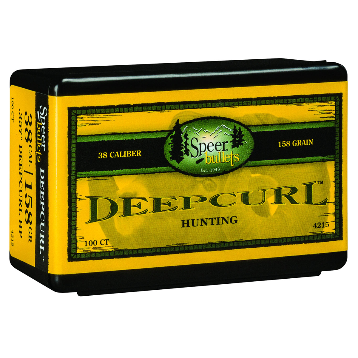 Speer DeepCurl 38 Cal 158 Gr HP 100/Box